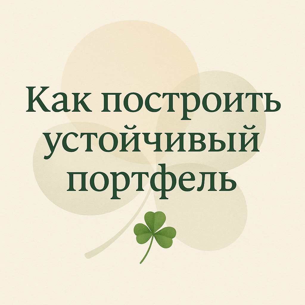 Как построить устойчивый инвестиционный портфель