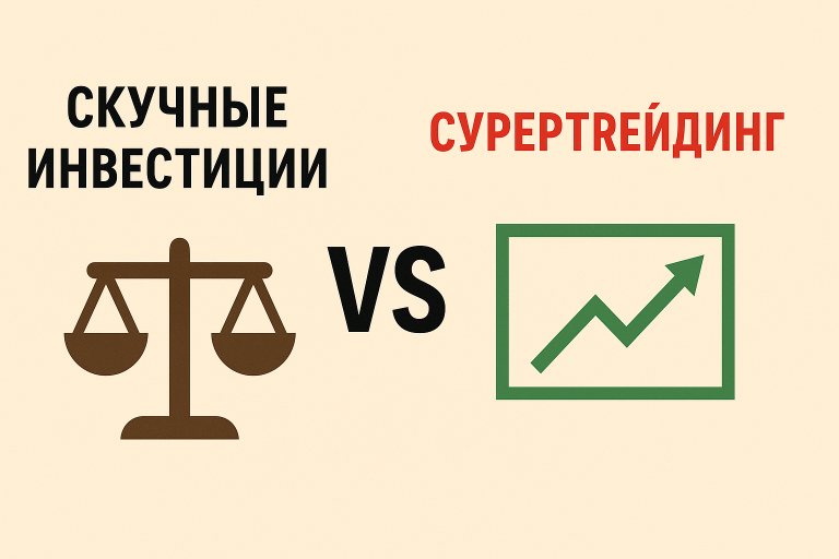 Скучные инвестиции vs. Супертрейдинг: по ком звонит колокол адреналина