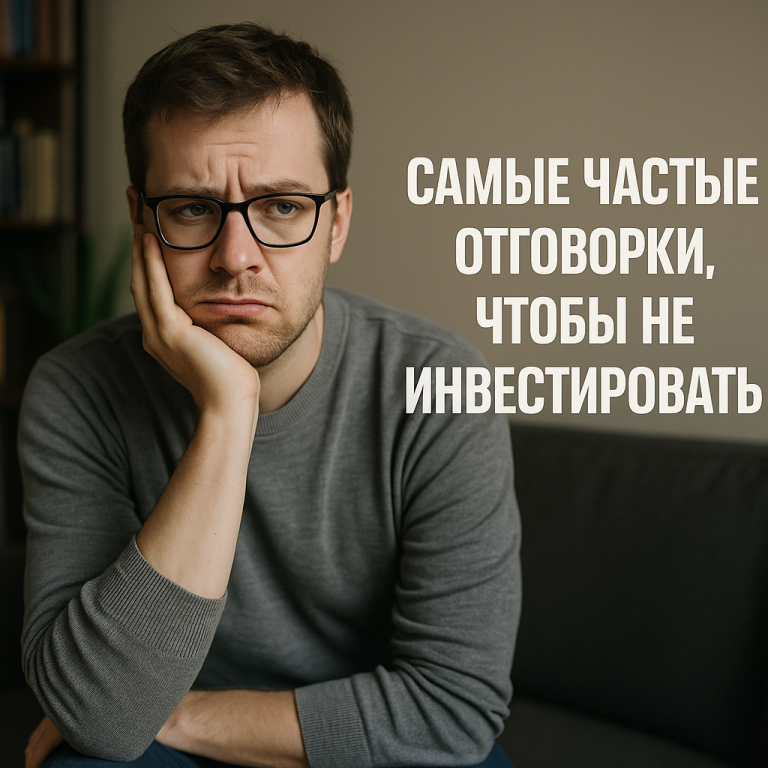 Самые частые отговорки, чтобы не инвестировать