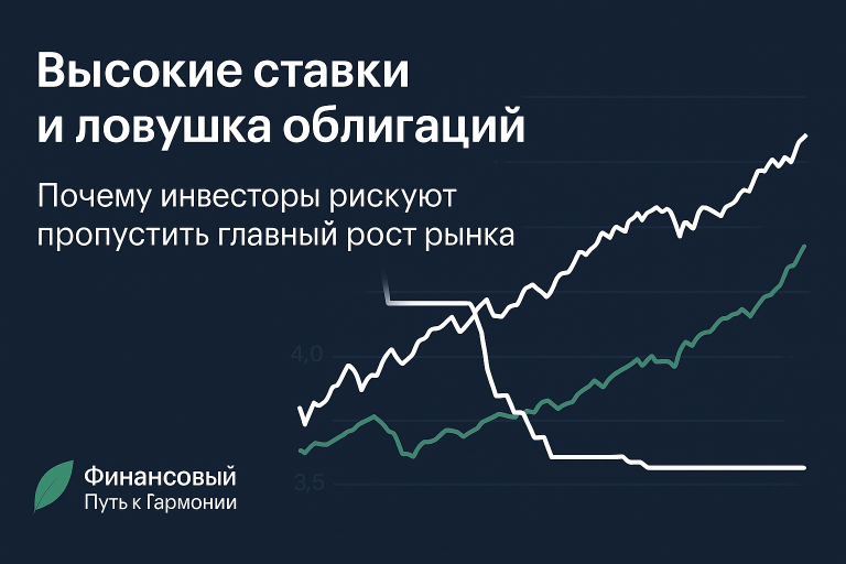 Почему инвесторов, которые в период высоких ставок инвестируют только в облигации и депозиты, почти неизбежно ждёт разочарование
