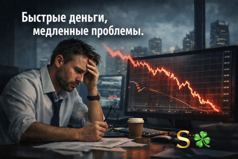 К чему приводят попытки быстро заработать на фондовом рынке