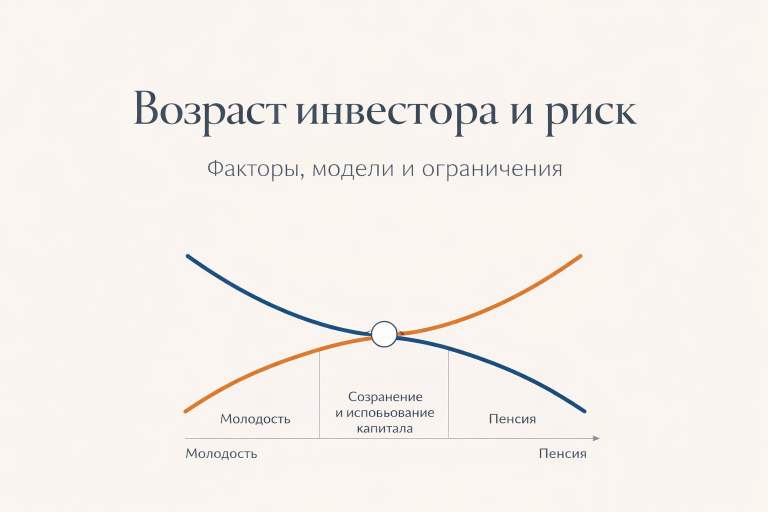 Возраст инвестора и допустимый риск