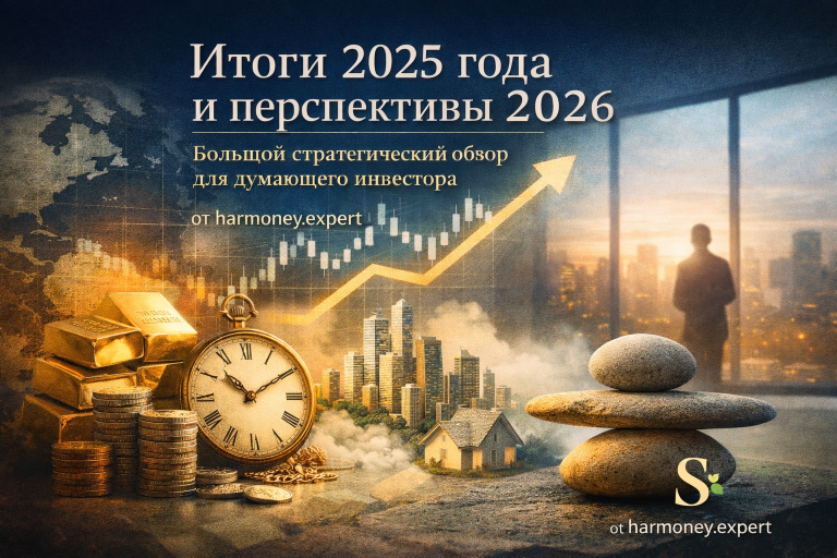 Большой итоговый материал года: экономика мира и России, рынки активов 2025, сценарии 2026 и философия устойчивого капитала.