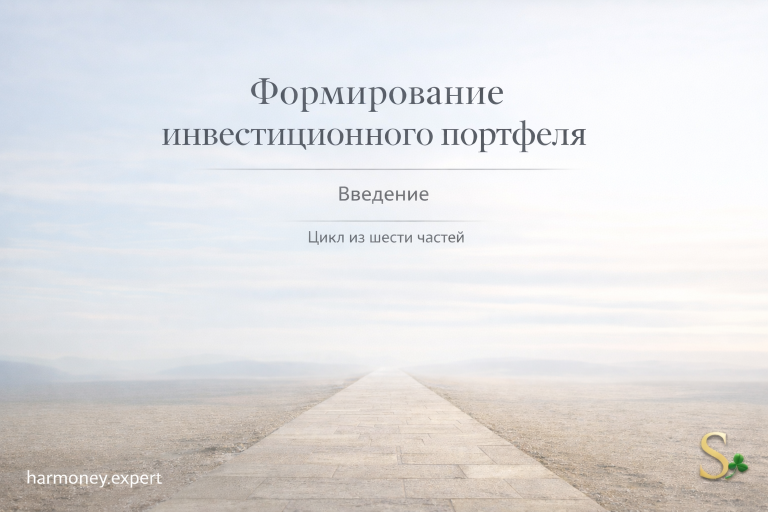 Формирование инвестиционного портфеля. Цикл из шести частей. Неделя за неделей. Архитектура капитала.