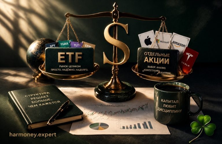 Портфель из ETF или отдельных акций