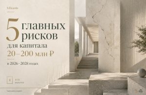5 главных рисков для капитала 20–200 млн ₽ в 2026–2028 годах