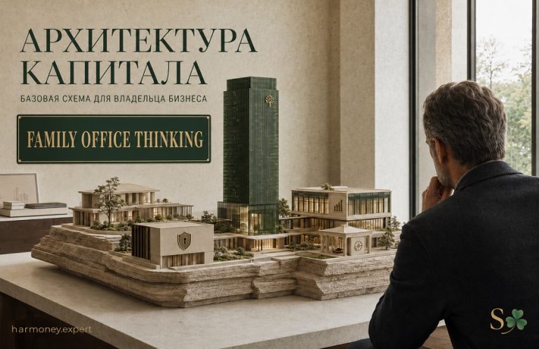 Архитектура капитала владельца бизнеса — базовая схема Family Office Thinking