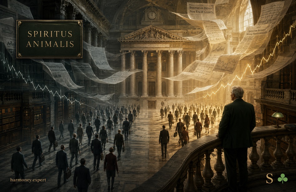 Spiritus Animalis — влияние психологии, доверия и страха на финансовые рынки Title: