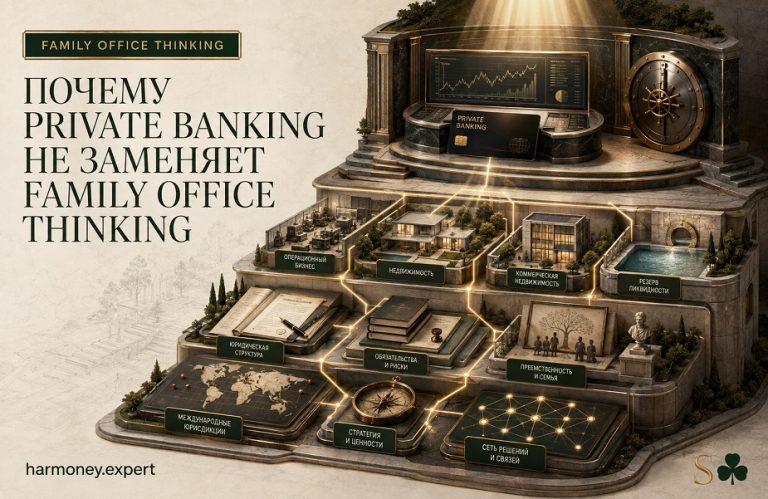 Private Banking как часть общей архитектуры семейного капитала