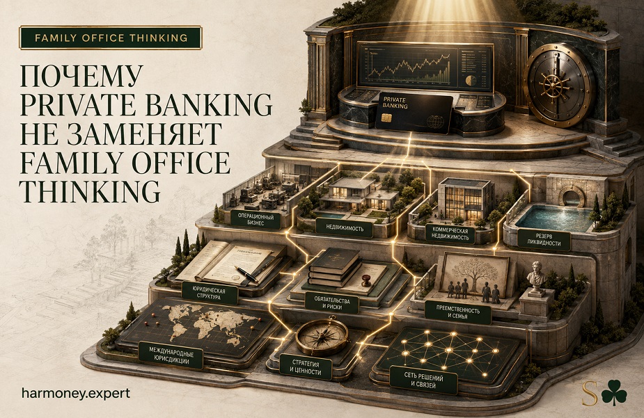 Private Banking как часть общей архитектуры семейного капитала