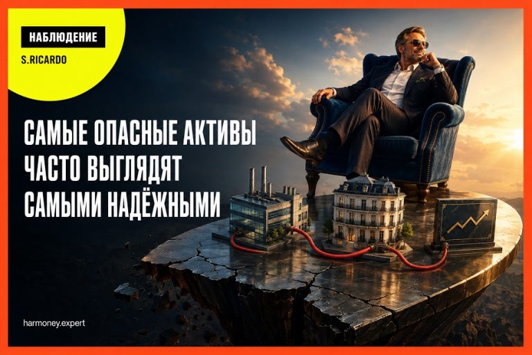 Самые опасные активы часто выглядят самыми надёжными